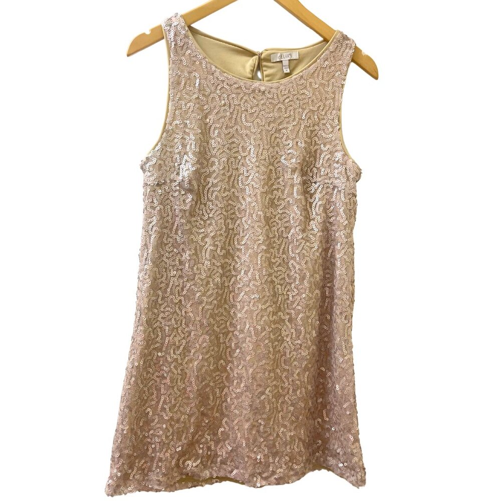 Delia’s Cream Sequin Cocktail Dress - Size M - Elegant Party & Formal Wear